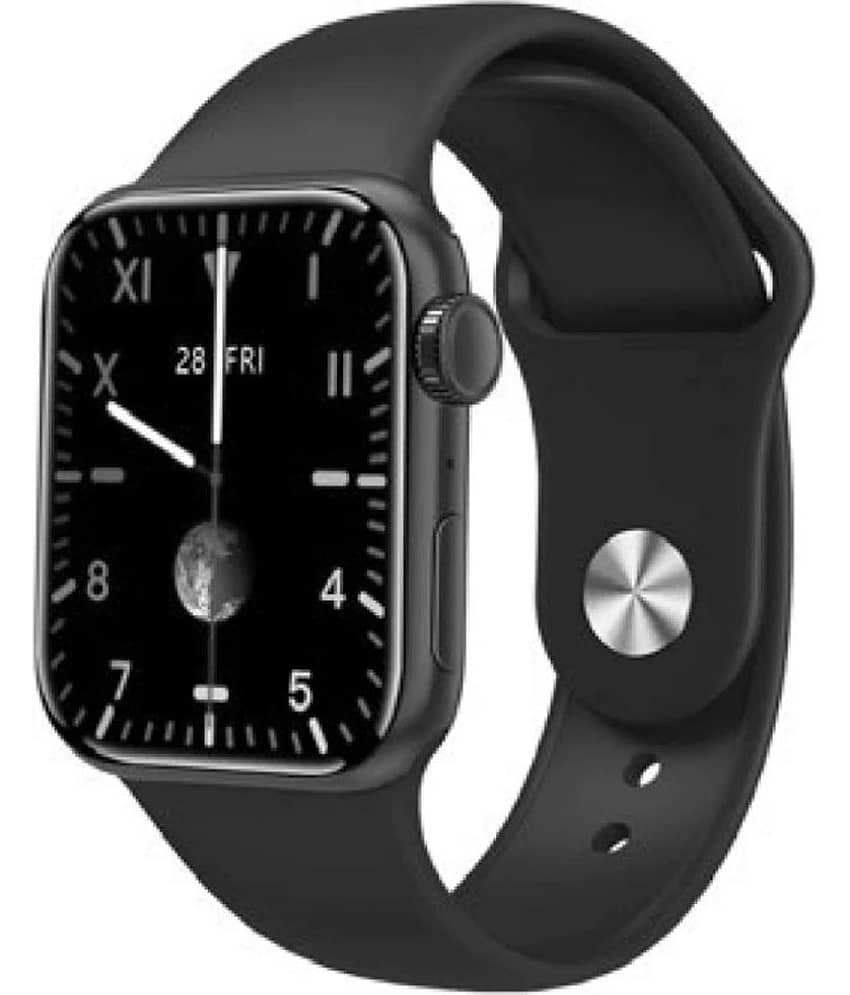 VEhop BT Calling, HD Display, Fitness Tracking Black Smart Watch view 2
