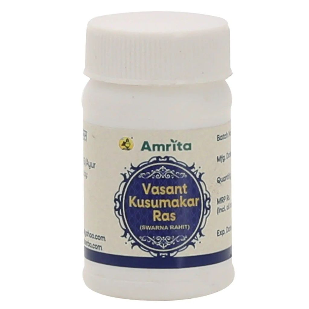 Amrita Vasant Kusumakar Ras (Swarna Rahit) view 2