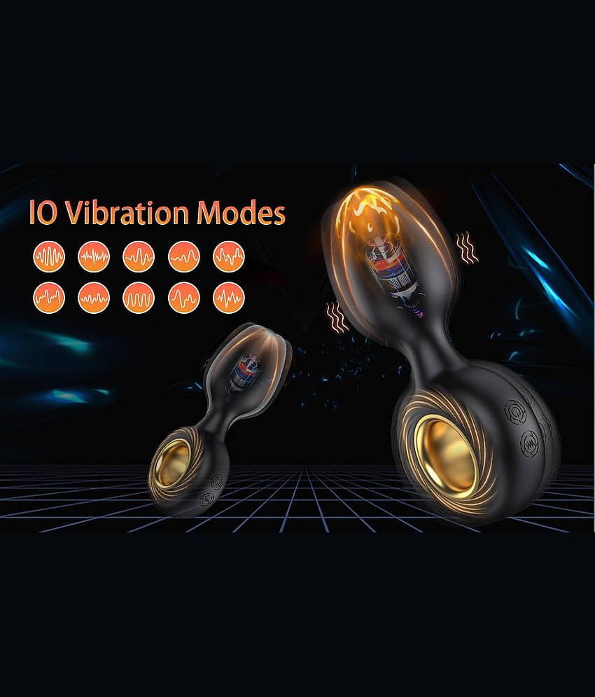 NAUGHTY TOYS PRESENT USB RECHARGEABLE 10 VIBRATION ANAL PLUG PROSTATE MASSAGER FOR MEN AND WOMEN BY KAMAHOUSE