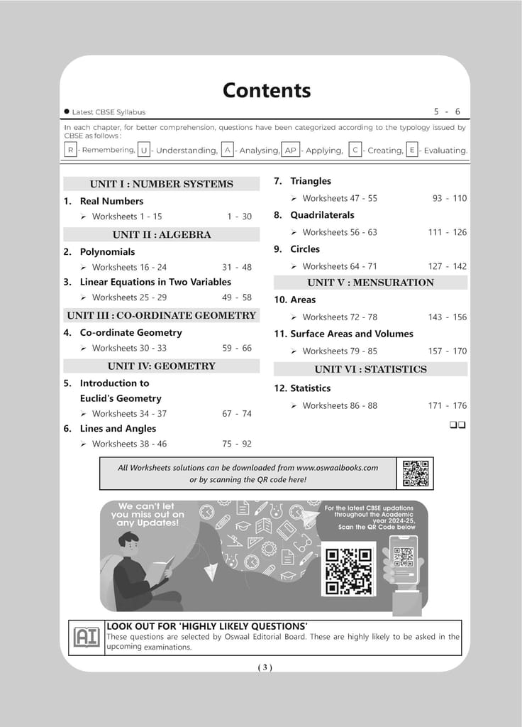 Oswaal CBSE Workbook Class 9 | Mathematics | Science | Social Science | English Language & Literature | Set of 4 Books | Updated As Per NCF | For Better Results | For Latest Exam Oswaal Editorial Board view 2