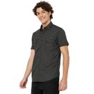 Mufti Black & Grey Tonal Print Slim Fit Casual Shirt view 2