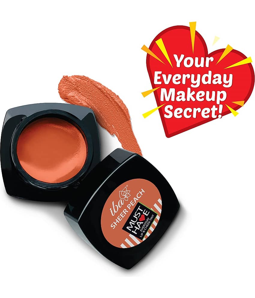 Iba Must Have Everyday Lip & Cheek Tint Sheer Peach 8g , Natural, Vegan & Cruelty-Free (Pack of 1) view 2
