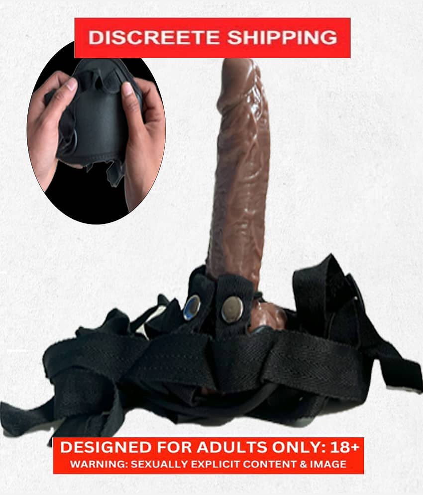 ADIBA REALISTIC FLEXIBLE STRAP ON DILDO SUPERIOR QUALITY DOUBLE LAYER HIGH GRADE SILICONE BY KNIGHTRIDERS view 2