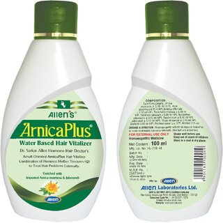 Allen Laboratories Arnica Plus Triple Action Hair Vitalizer 100 ml with Triofer 50 Tablets view 2
