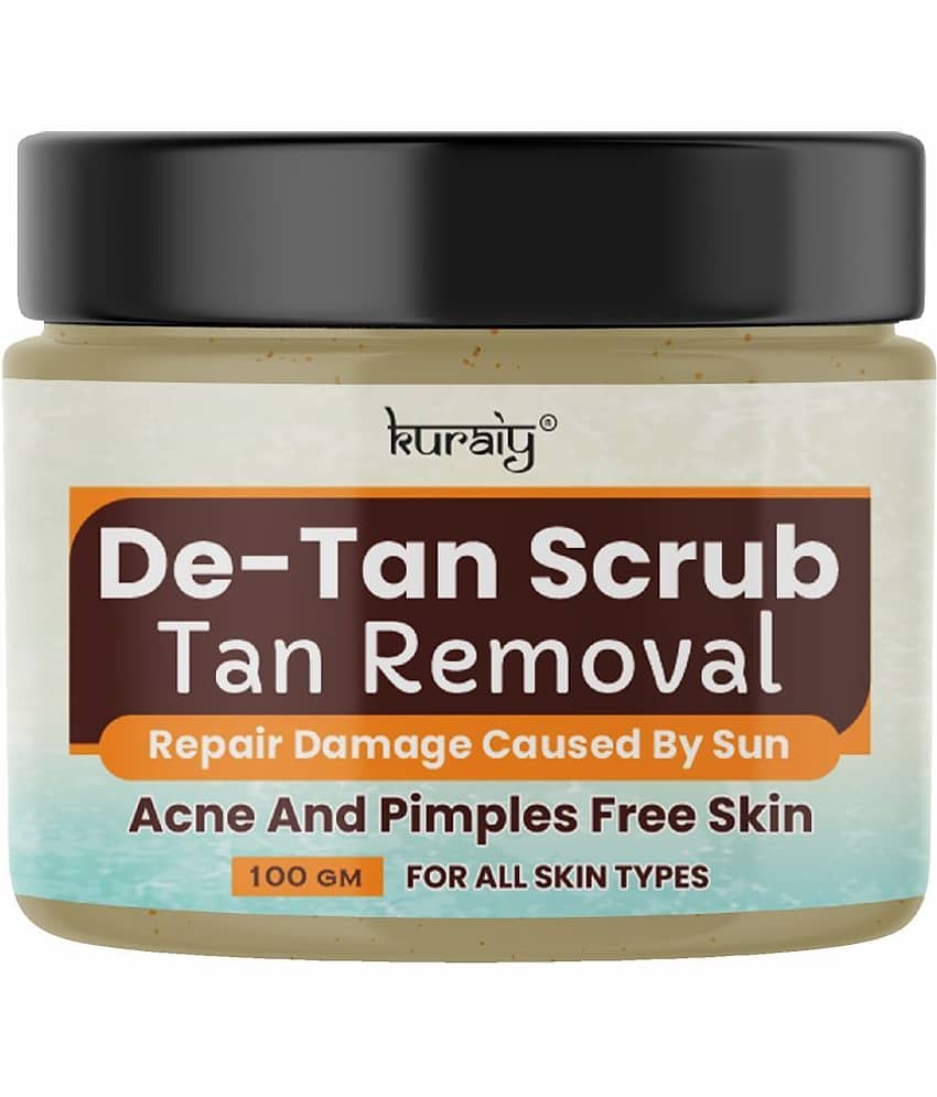 KURAIY De-Tan Face Scrub Tan Removal Face Scrub Suitable for All Skin Types 100g view 2