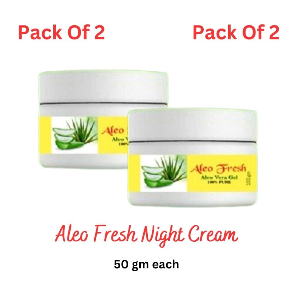 Glow me Pure Aloe Skin Cream for Face, Hands Active Actions - Moisturizing, Soothing, Brightening, Anti-Ageing,| All in One Skin Cream for Dry Skin view 2