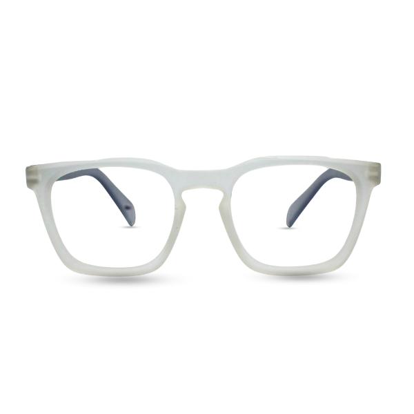 Lensoz Aura Z Square - Matte White & Grey view 2