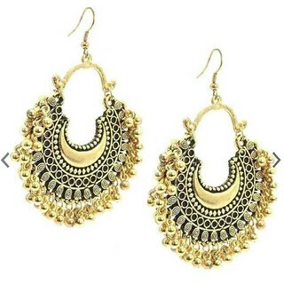 Ethnic earring set drop dangle view 2