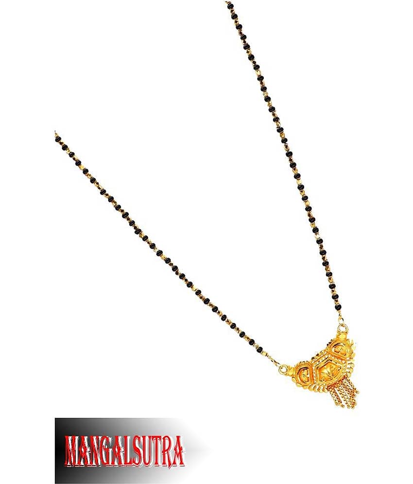 Shankhraj Mall Gold Plated Letest & Designer Mangalsutra For Women-100214 view 2