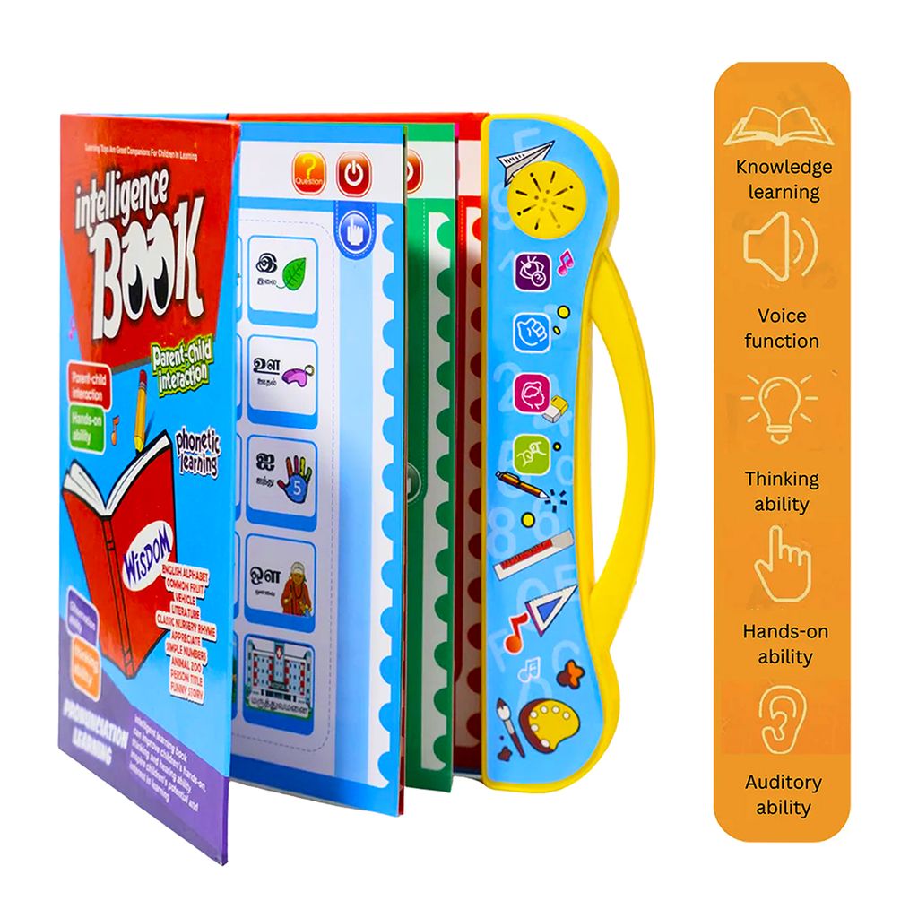 Montessori Book | Montessori Parenting Books | Best Books For 2 Year Olds Montessori | Montessori Books For 2 Year Olds | Best Montessori Books | Interactive Sound Learning Book, Interactive Sound Book view 2