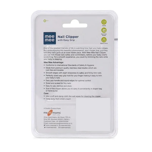 Mee Mee Baby Nail Clipper With Holder view 2