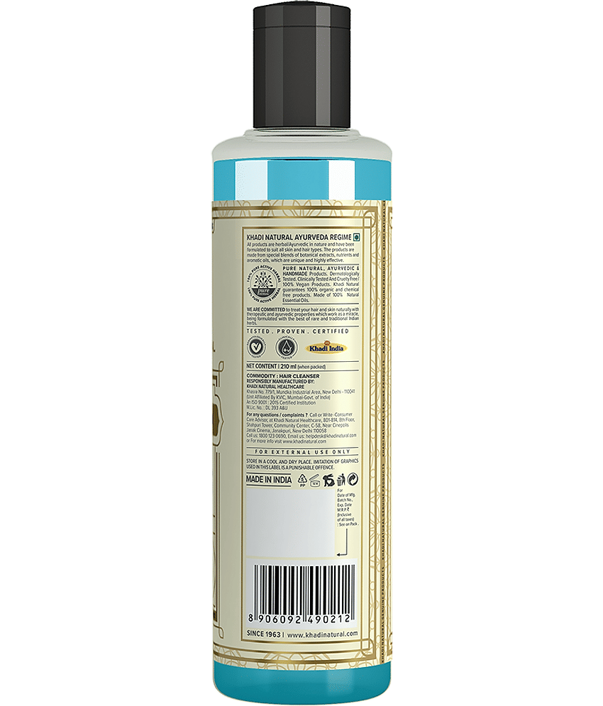 khadi natural Refreshing Shampoo 210ml ( Pack of 1 ) view 2