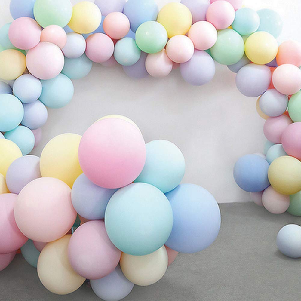 Crazy Sutra Pastel Assorted Balloons Multicolor for Party Birthday Baby Shower Anniversary Decorations Pack of 50 Pcs view 2