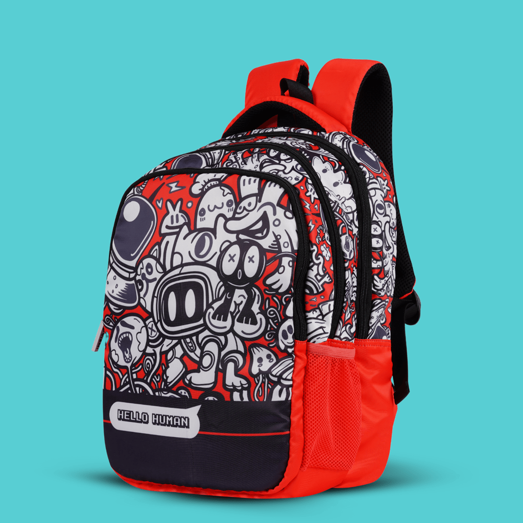 VISMIINTREND School Backpack Bags for Kids | School Bags | Water Resistant | Casual | Picnic | Travel | 5 to 10 Years School Backpack | Bag for Boys | Girls view 2