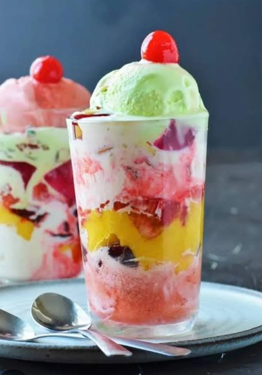 Gud-bud ice cream