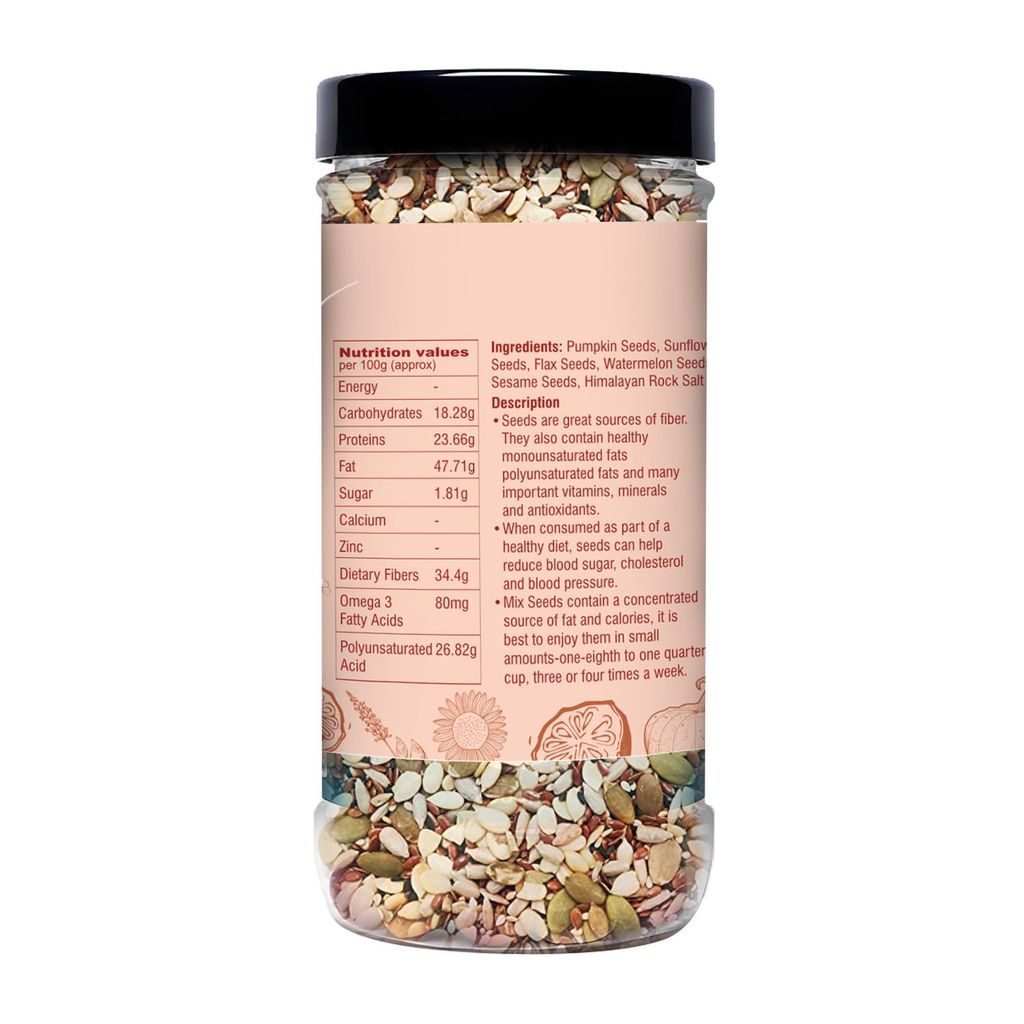 Mona Premium Mixed Seeds Blend - Healthy & Nutritious Superfood Mix view 2