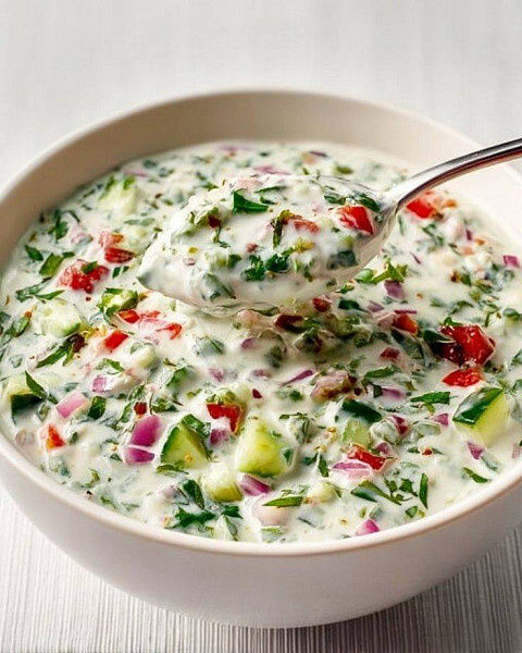 Vegetable Raita