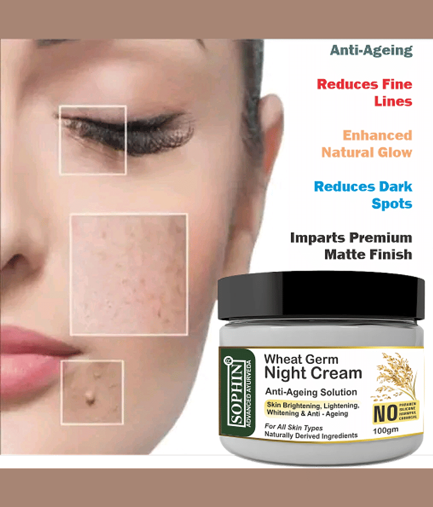 SOPHIN - Night Cream for All Skin Type 100 ml ( Pack of 1 ) view 2
