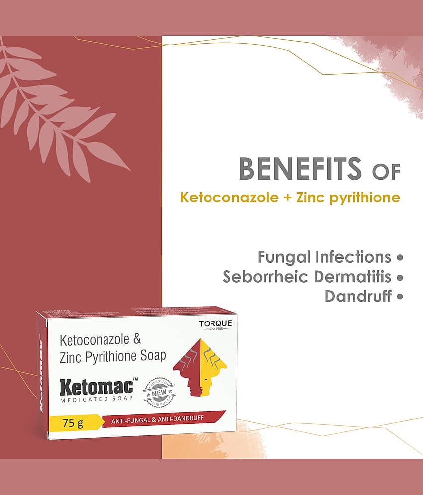 Ketomac Freshness ketomac Soap for All Skin Type ( Pack of 6 ) view 2