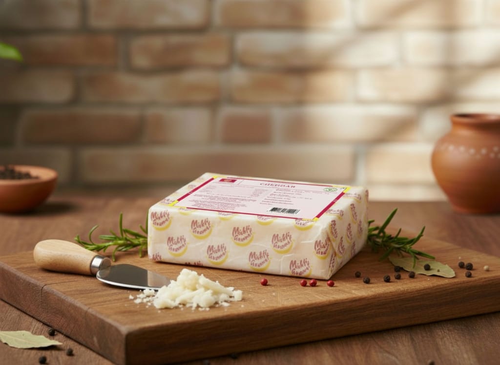 Mishti Gourmet Cheddar Cheese 200g view 2
