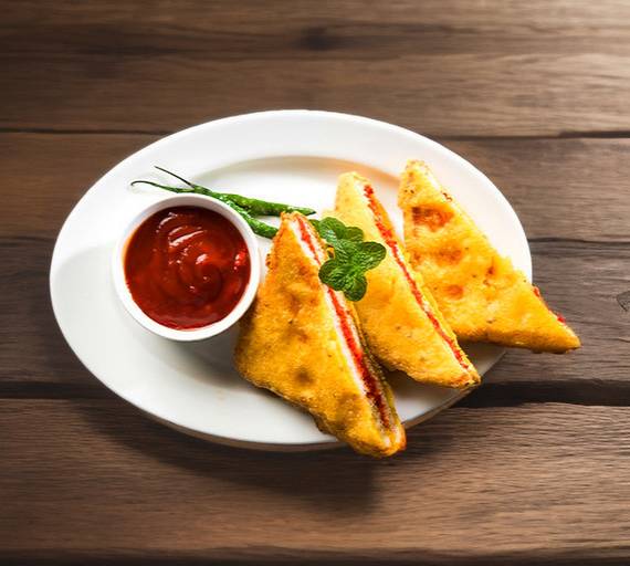 Bread Pakoda(4Pcs)