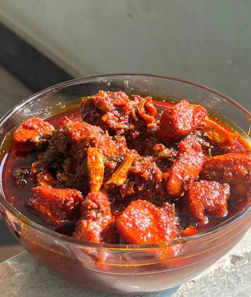 Chicken Pickle With Bone