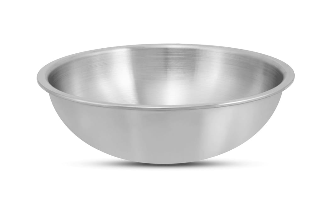 Nidhi Triply Tasra 200 Mm | 1.7 LTR Volume | 2.5 Mm Thickness | Ss Lid (Triply Tasra 200 Mm) view 2