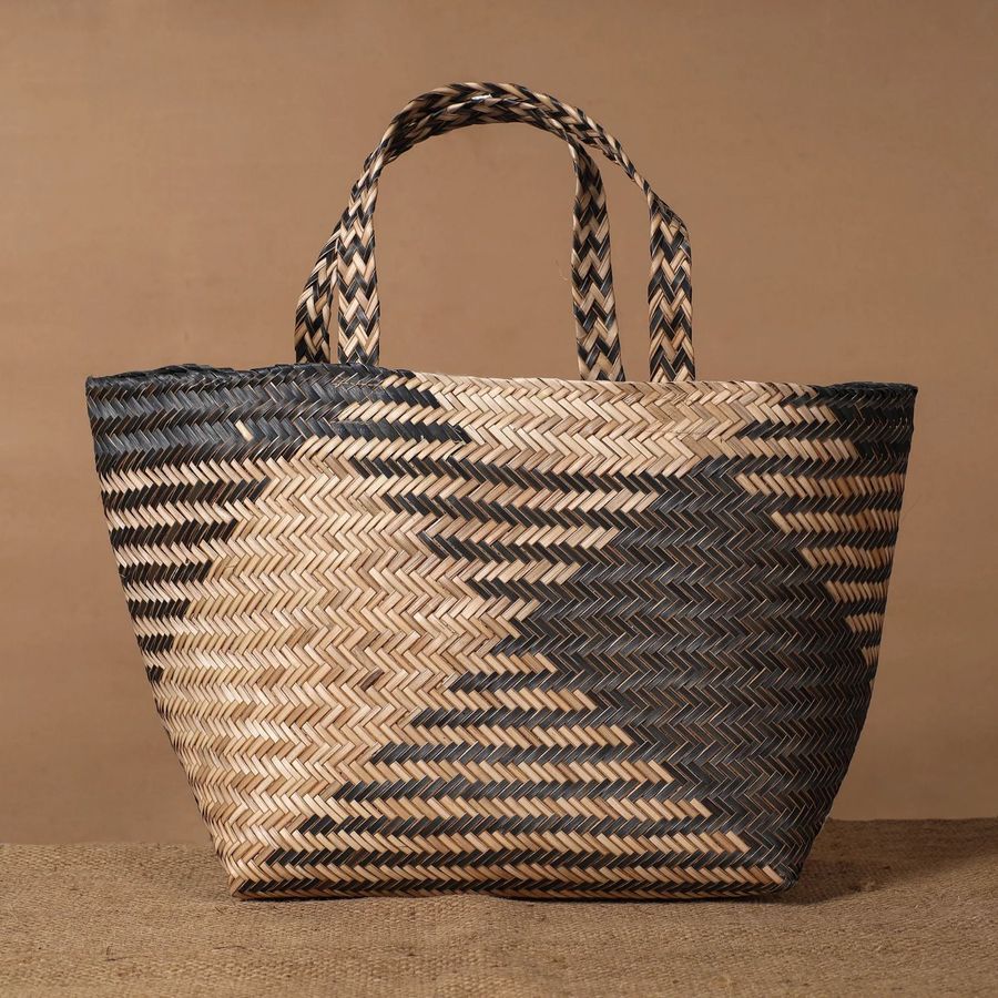 Natural and Handmade Sitalpati Shopping Bag view 2