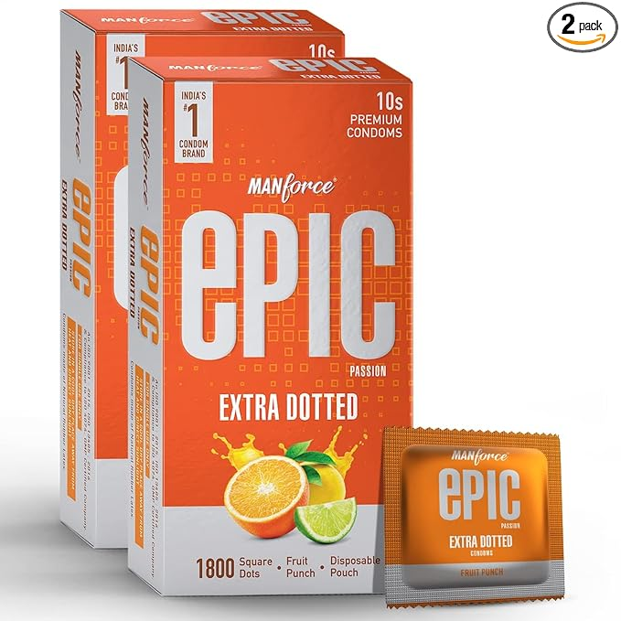 Manforce Epic Passion Pack 10s (Pack of 2)