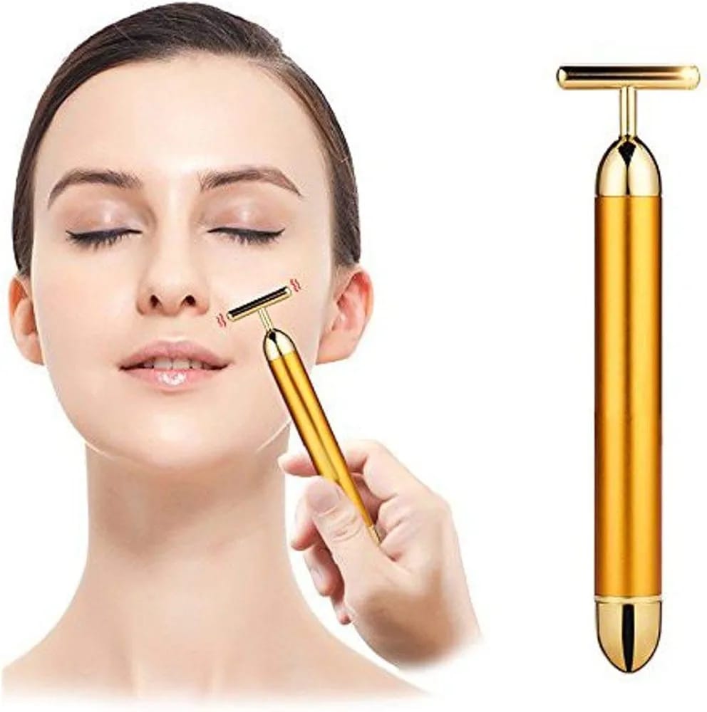 24K Gold Beauty Bar - Facial Massager view 2