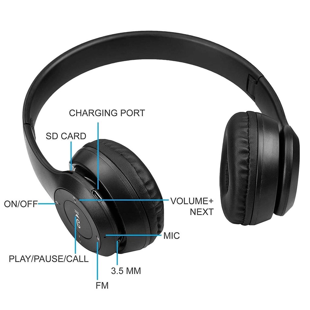 G2L P47 Wireless Sports Headphone with Extra bass Sound with Premium Matte Finish view 2