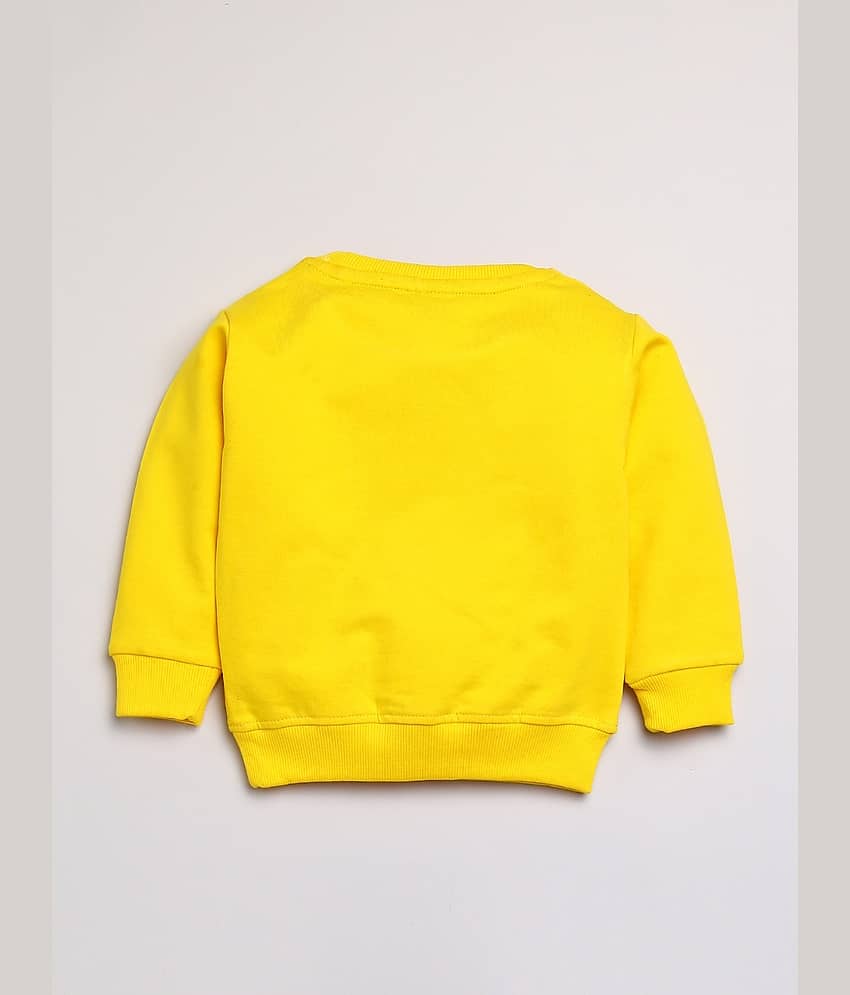 Mars Infiniti Pack of 1 Unisex for Baby Cotton Sweatshirts & Trouser ( Yellow ) view 2