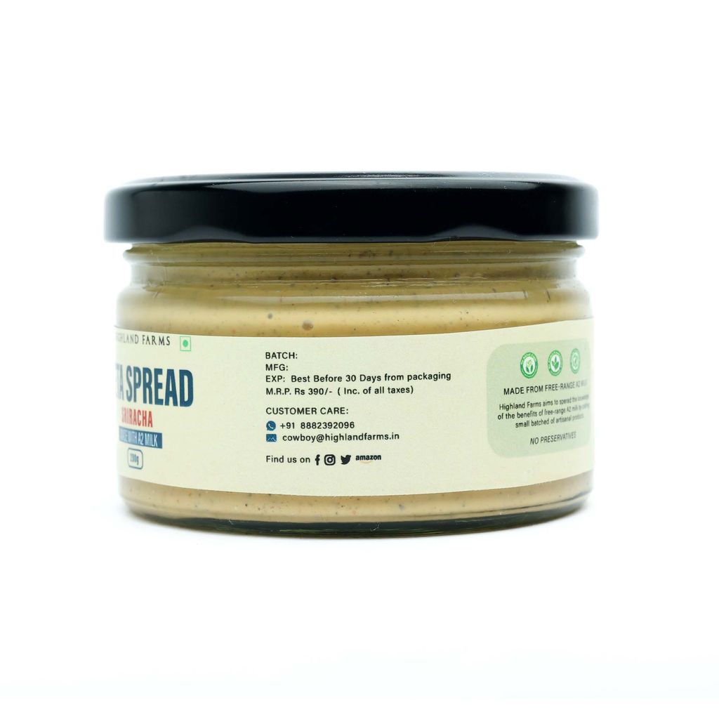 Feta Spread Sriracha 200G view 2