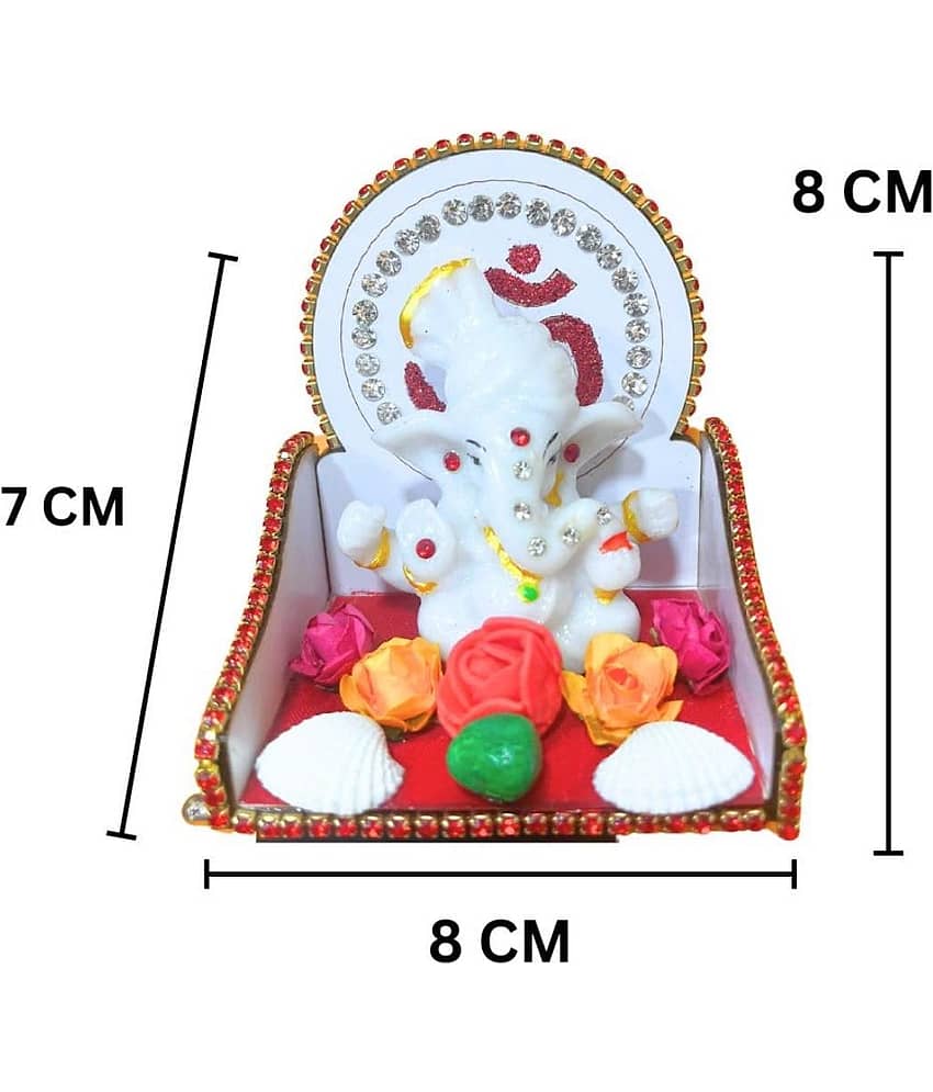 ITBeater Lord Ganesha Ideal For Car Dashboard ( Pack of 1 ) view 2
