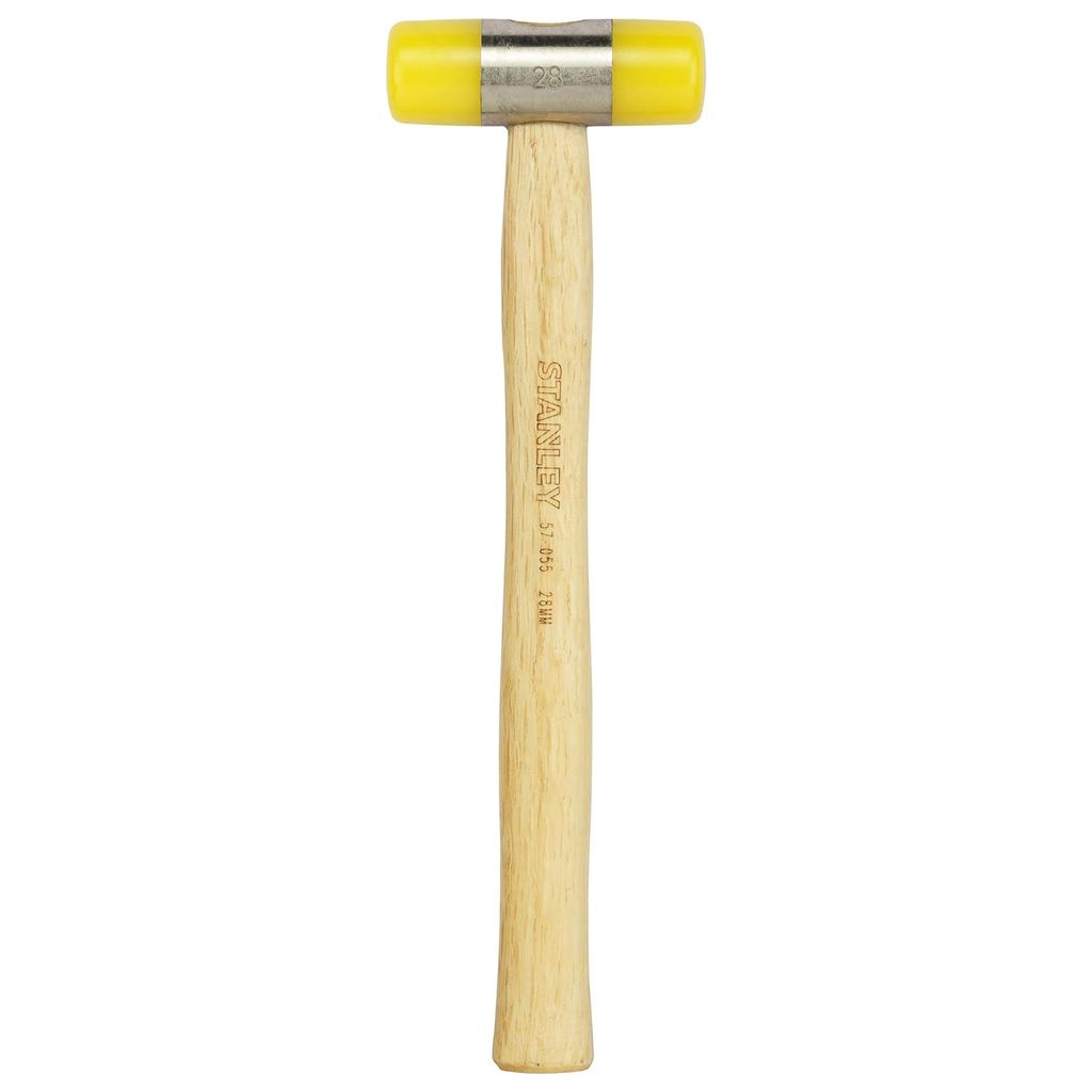 Stanley Hammers Soft Face Hammer/ Mallet Wood Handle, 28mm 57-055 view 2