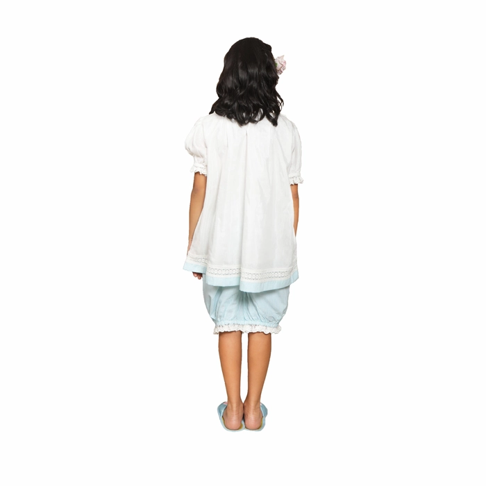 DE CHEVALERiE en Rouge - Lavender Crystal Nightdress - White 5- 6 Years view 2
