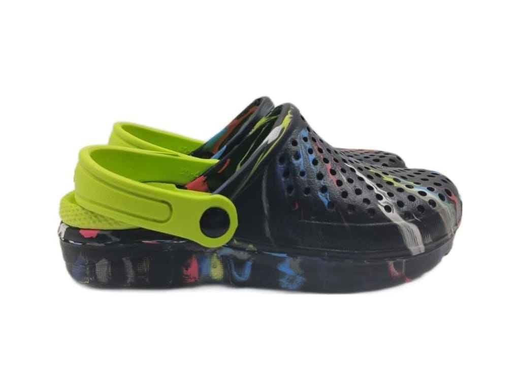 PUMPA Striped EVA Clogs for Mens with Elegant Look view 2