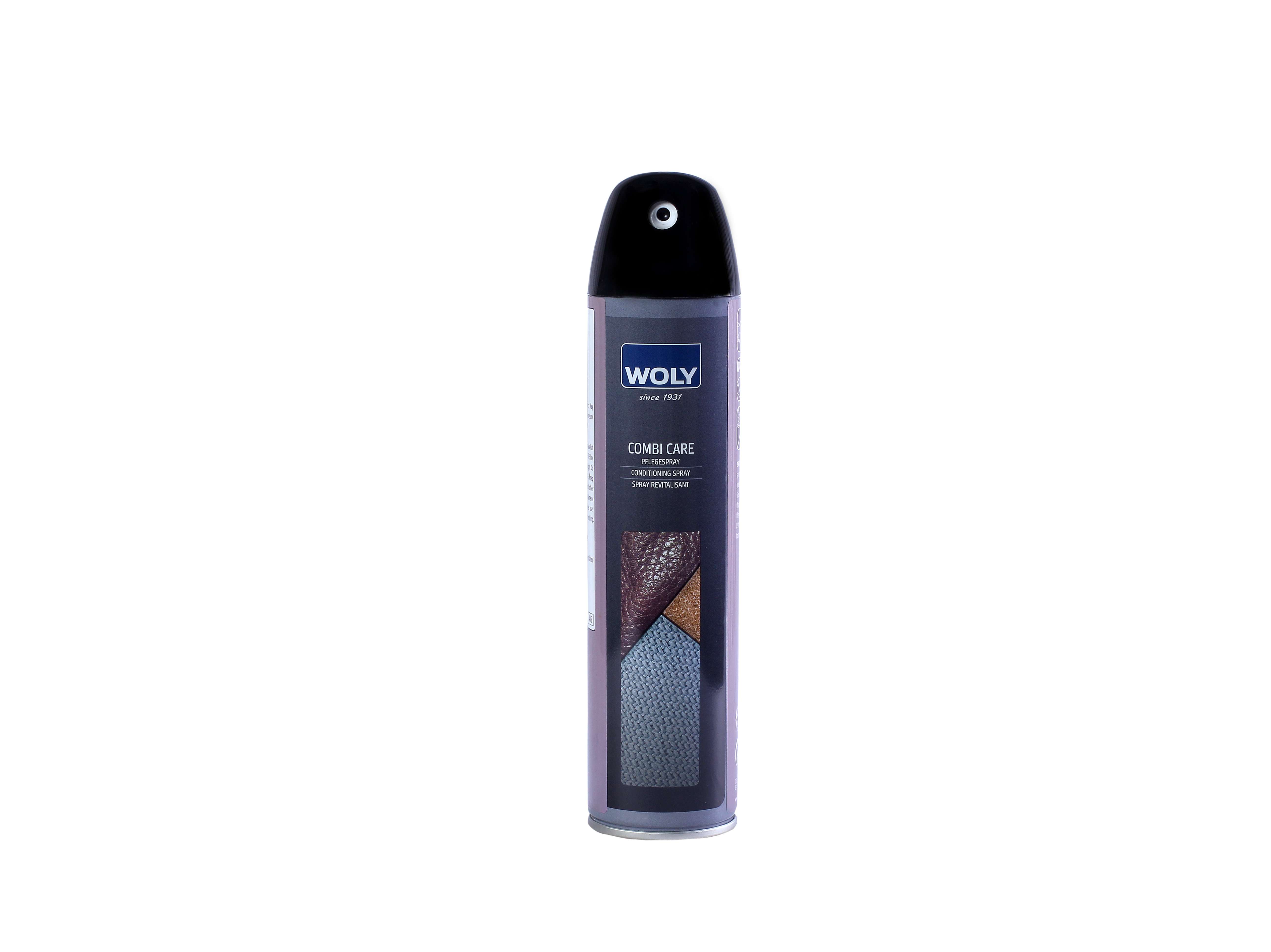 WOLY Combi Care Spray 300ml -71509, Multi Material Shoe Care & Protection Spray for Leather, Suede, Nubuck, Textile & Synthetic Footwear