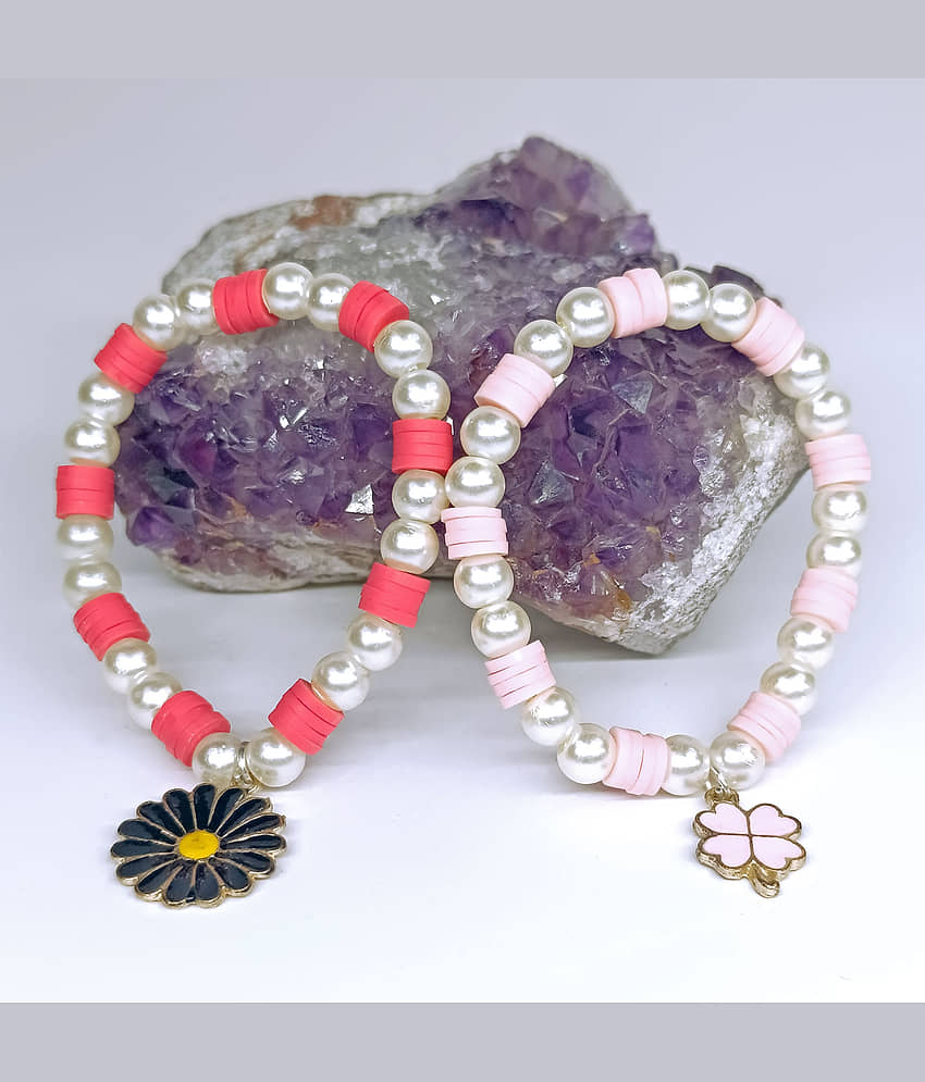 DAIVYA WELLNESS - Multicolor Bracelet ( Pack of 2 ) view 2