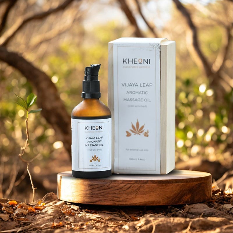 Vijaya Leaf Aromatic Massage Oil view 2