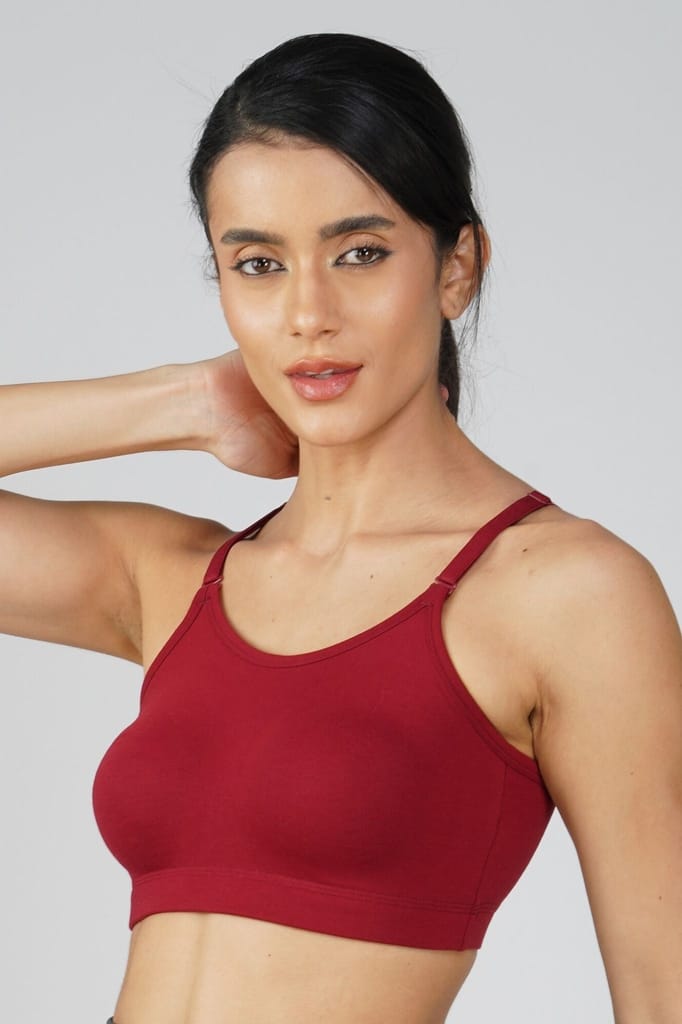 COTTON BRA MOULDED EMBOLDENED view 2
