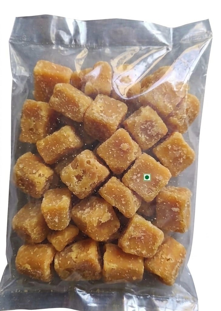 Satyanaam Sukhdayni Jaggery Cubes 500 gram Natural Sweetener view 2