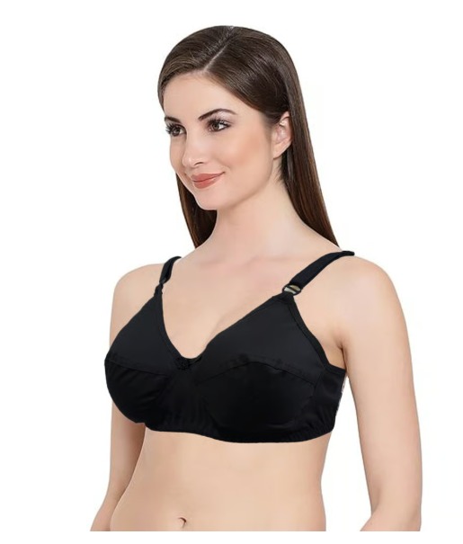 Mastectomy Cancer Pocket Embroidery Cotton Bra With Two Inserts view 2