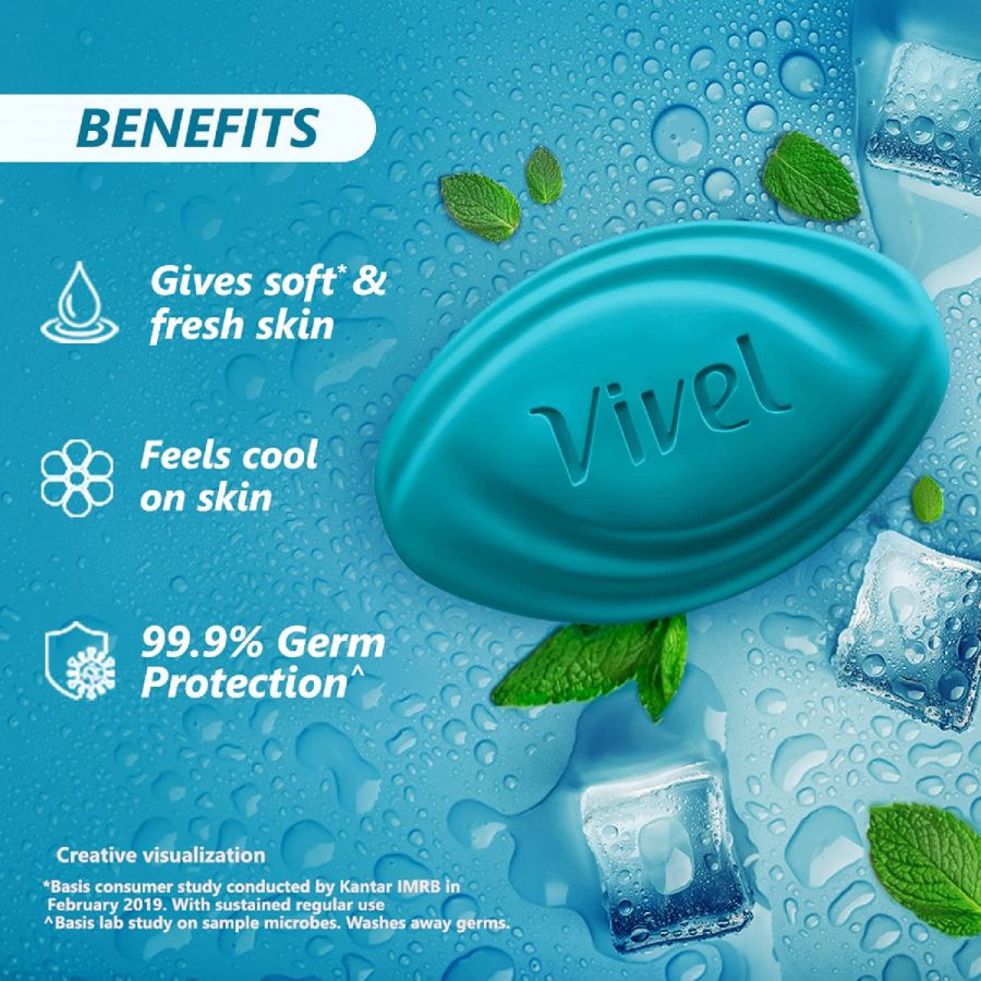 Vivel Cool Mint 3 Plus 1 400 Gms view 2