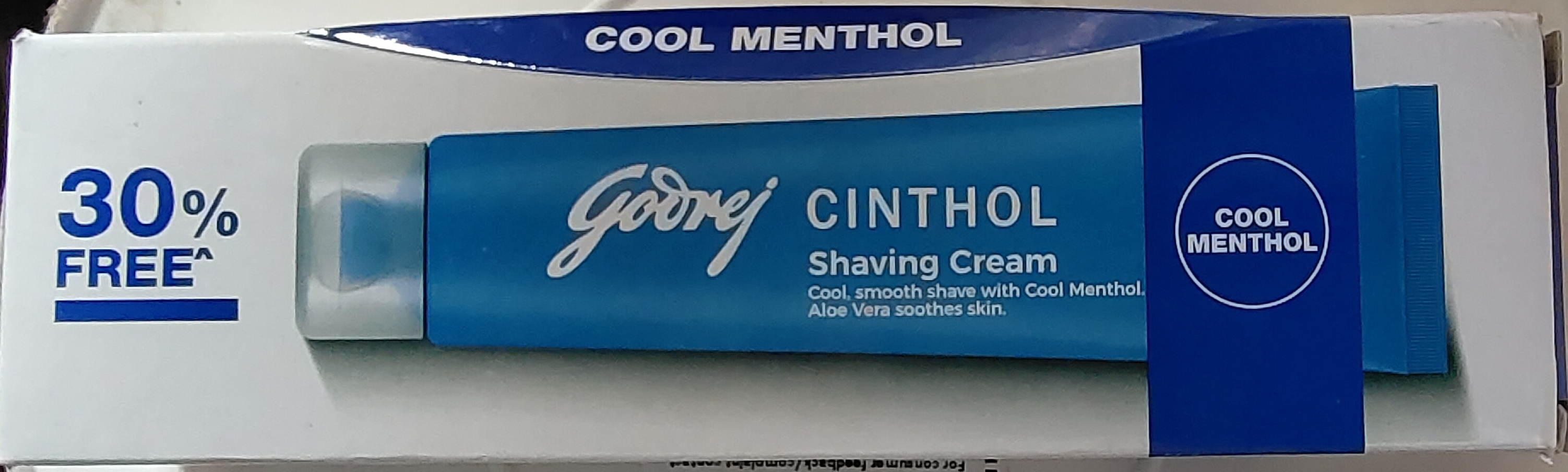 Godrej cinthol shaving cream cool menthol