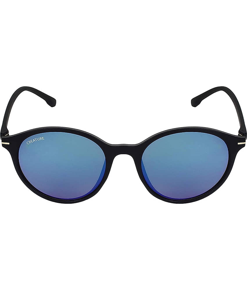 Creature - Blue Round Sunglasses Pack of 1 view 2