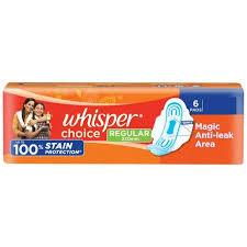 WHISPER CHOICE REGULAR 6N