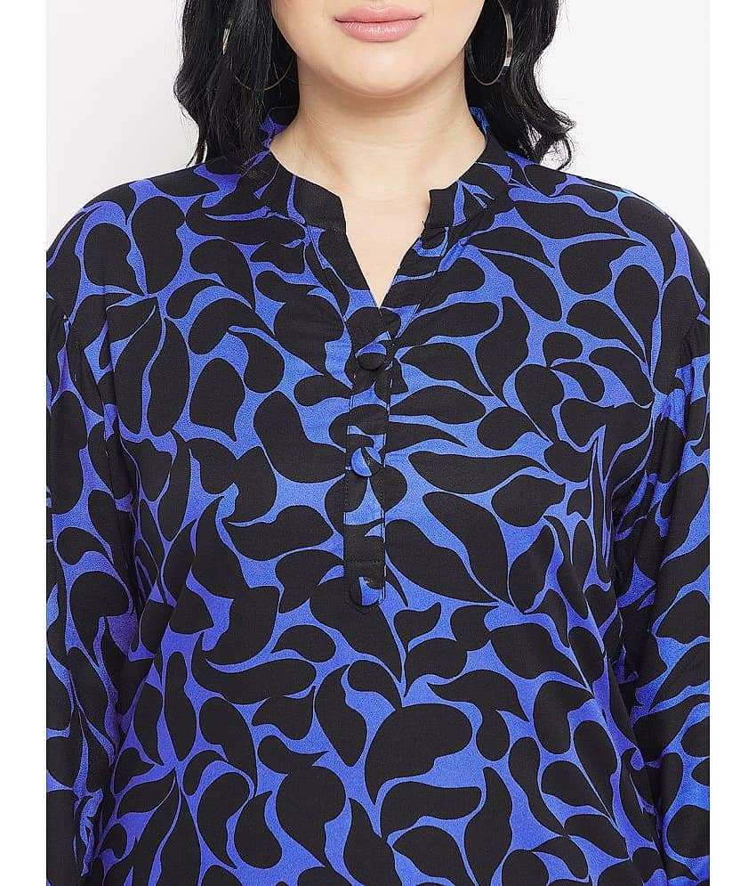 VINAAN Women's Rayon Regular Top ( White ) view 2