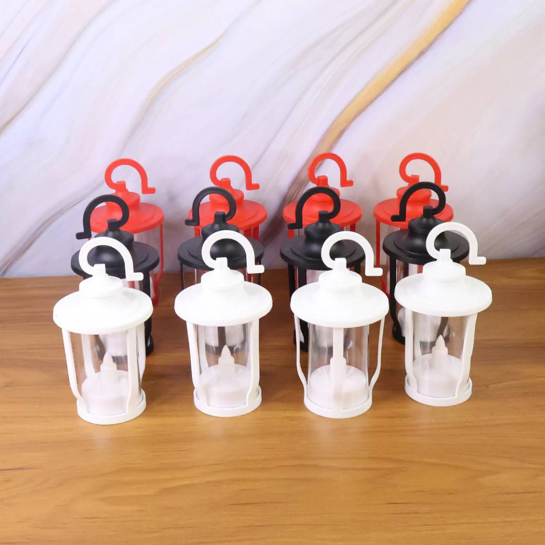 Decorative Lantern Shaped Flameless LED Candles (12 Pcs) view 2