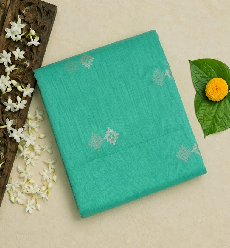 Handloom Chanderi Silk Cotton Saree